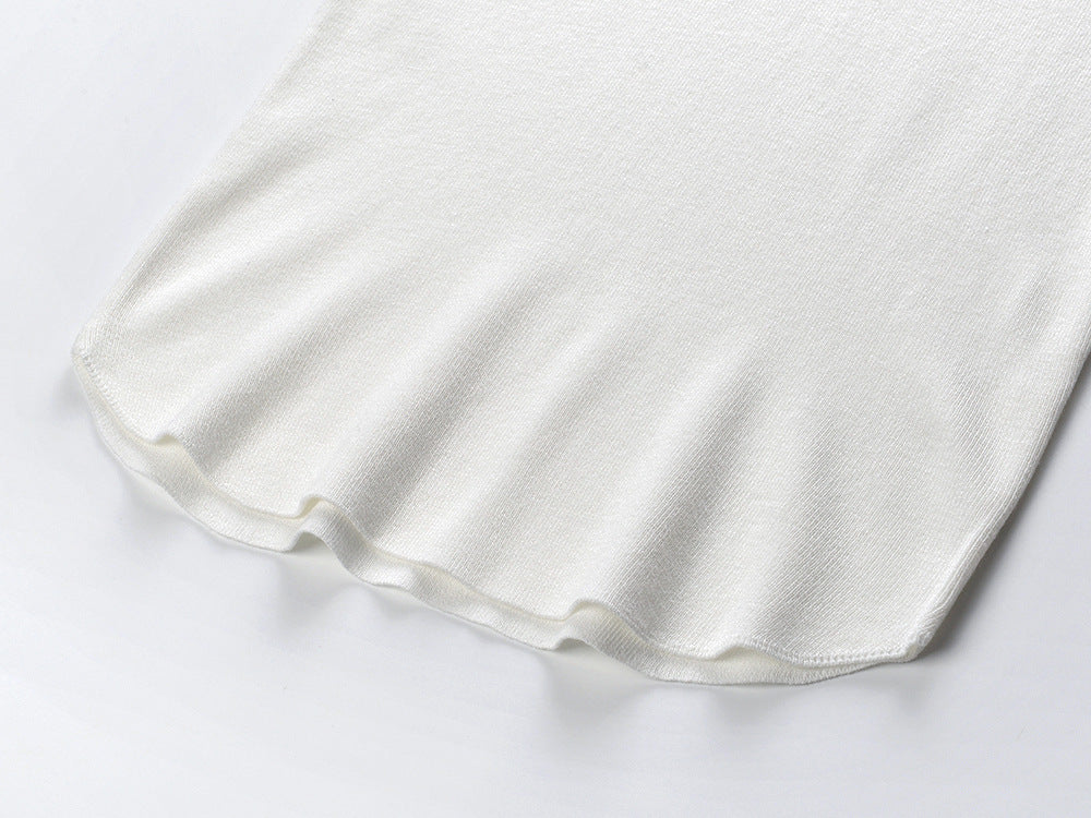 2025SS Wool Slim-fit Hooded Sweatshirt