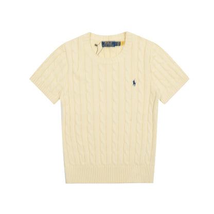 Ralph Lauren Women‘s Crewneck Knit T-shirt