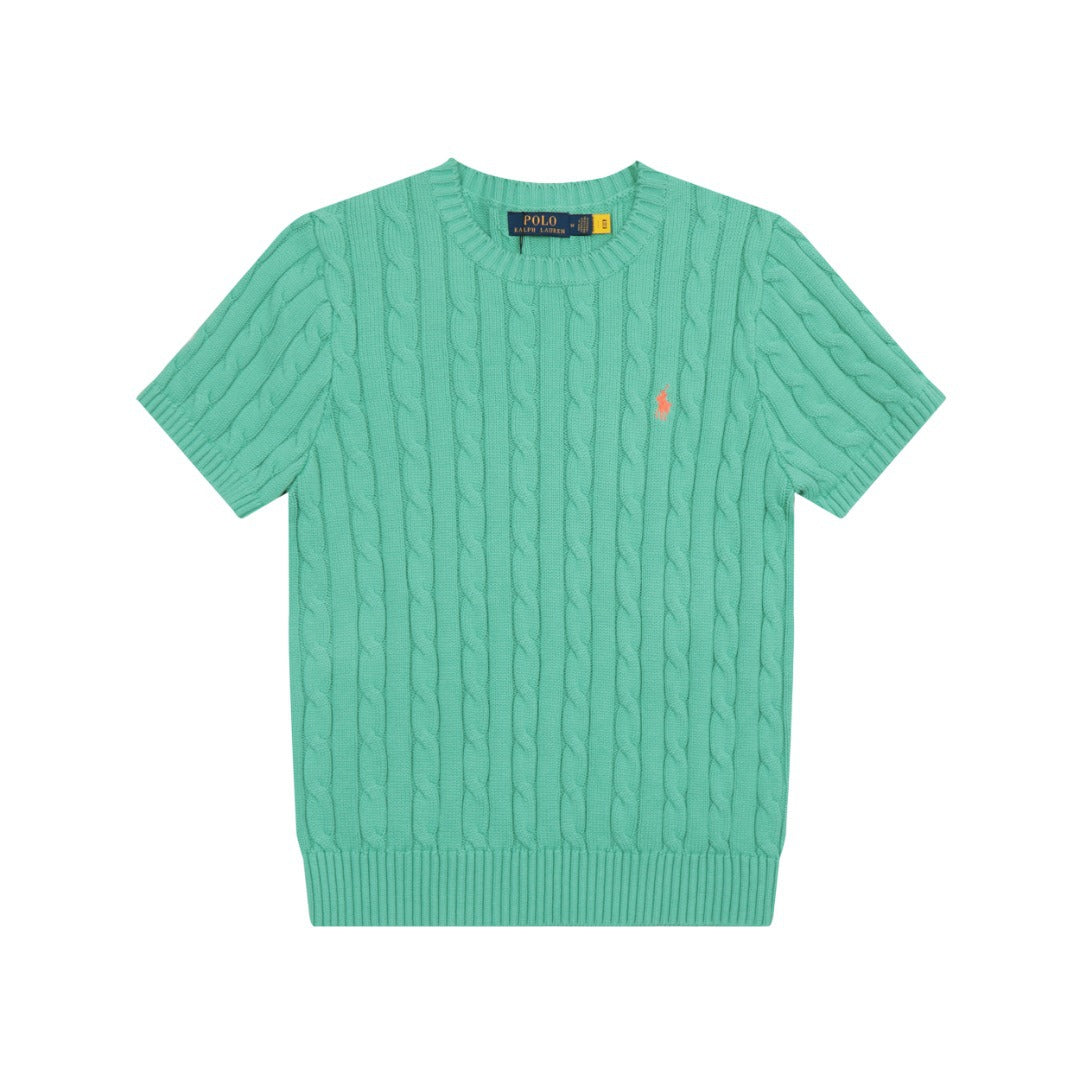Ralph Lauren Women‘s Crewneck Knit T-shirt