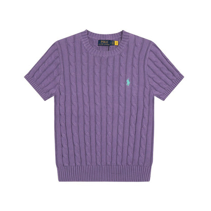 Ralph Lauren Women‘s Crewneck Knit T-shirt