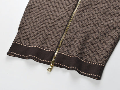 Women's Knitted Short Sleeve +Skirt THOM TREND