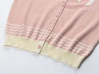 Women's Knitted Short Sleeve +Skirt THOM TREND