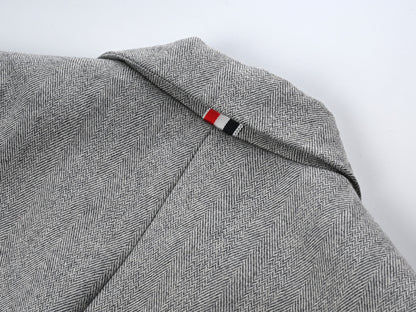 Thom Browne Women's Jacket and Skirt Set | Two-Piece Suit Ensemble