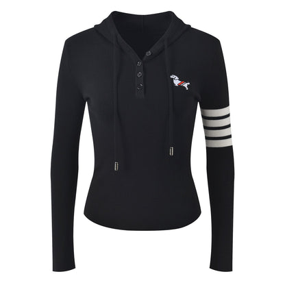 Women's Hood T-shirt THOM TREND