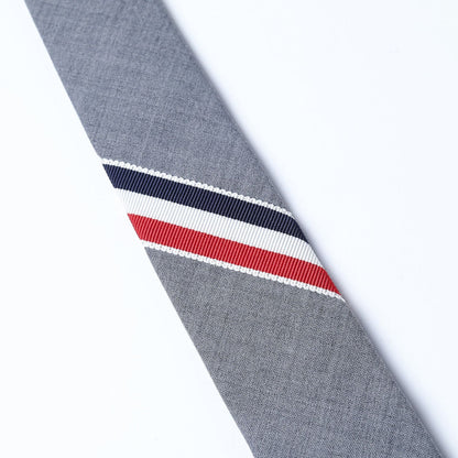 Classic color stripe tie THOM TREND