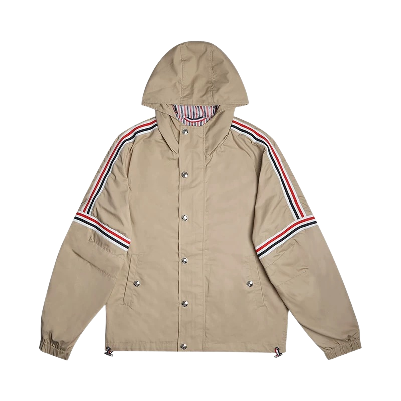 Men's windproof hooded work jacket THOM TREND