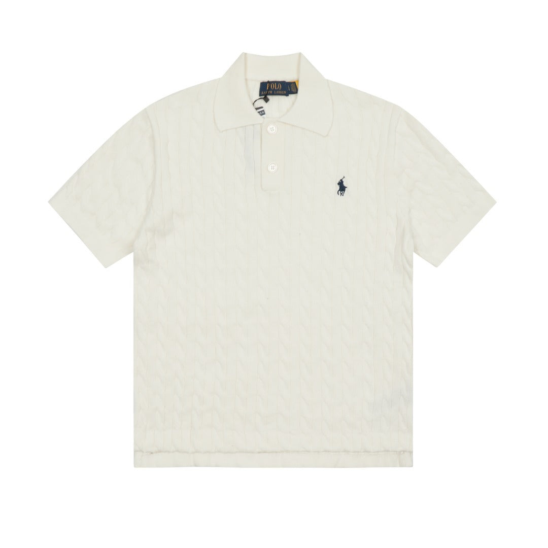 Ralph Lauren Women‘s Cable Knit Polo shirt