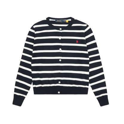 Ralph Lauren Women‘s Stripe Knit Cardigan