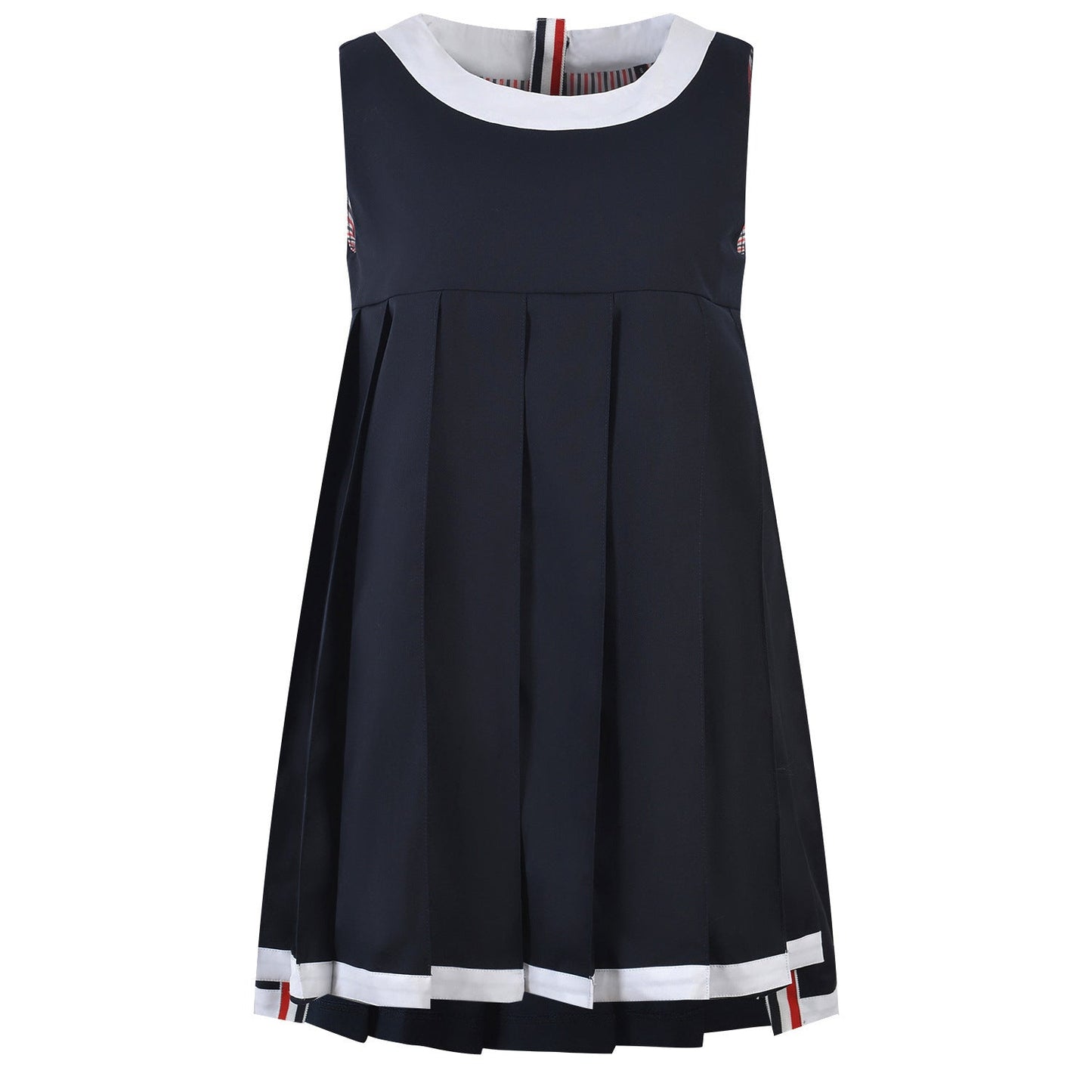 Women's Sleeveless Pleated Vest Dress