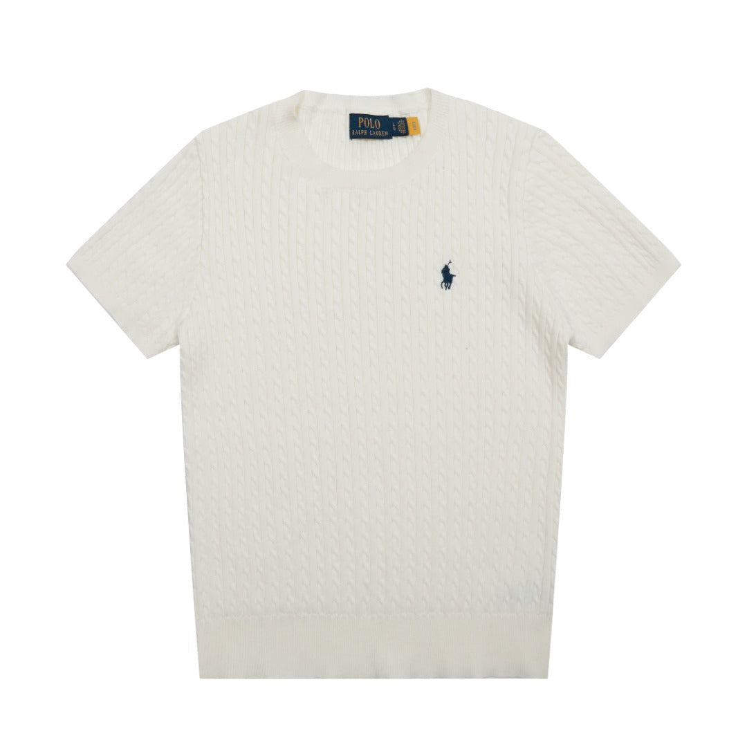 Ralph Lauren Women‘s Cable Knit T-shirt