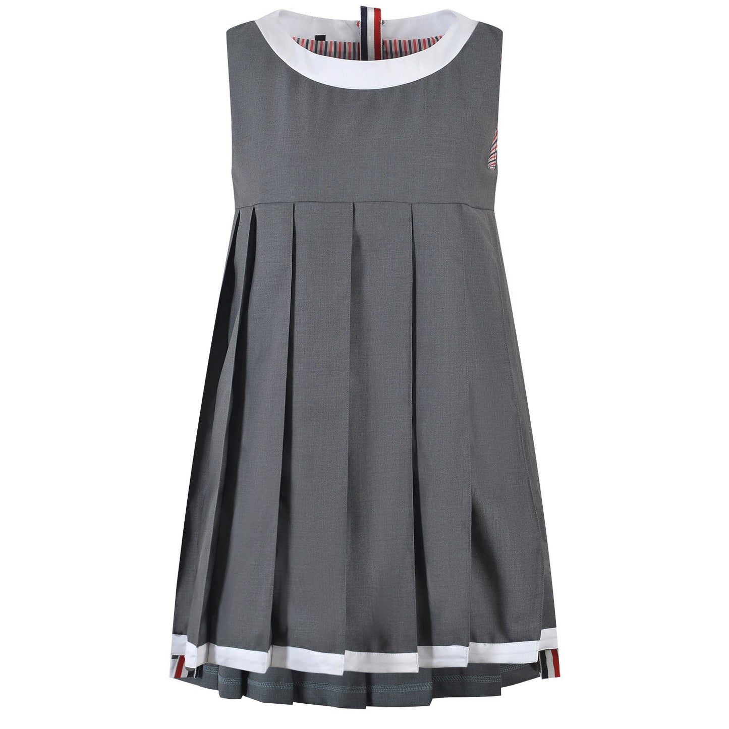 Women's Sleeveless Pleated Vest Dress