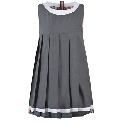 Women's Sleeveless Pleated Vest Dress