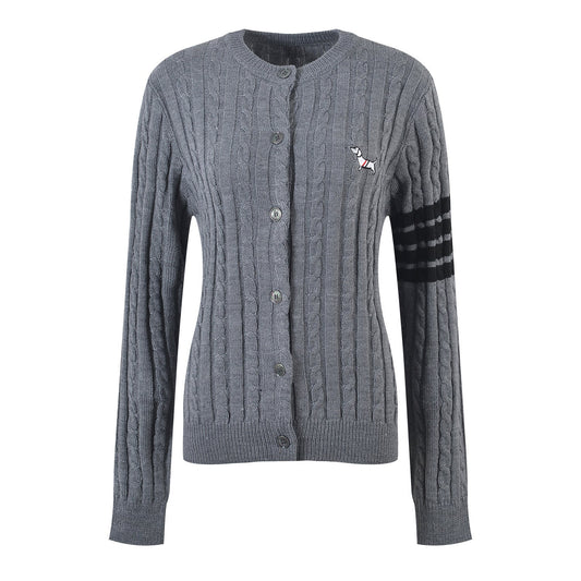 Thom Browne Women's crew neck jacket