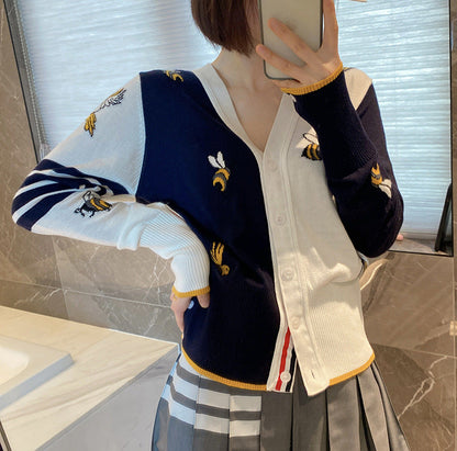 Women's new striped short sleeve（副本） THOM TREND