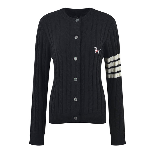 Thom Browne Women's crew neck jacket