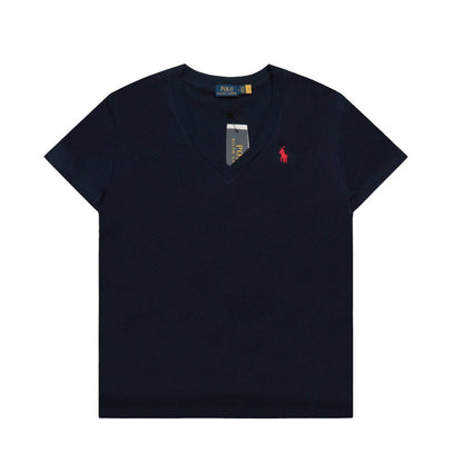 Ralph Lauren Women‘s Cotton V-neck T-shirt