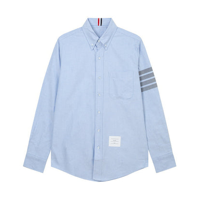 Placket ribbon shirt（副本） THOM TREND