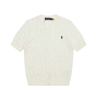 Ralph Lauren Women‘s Knit T-shirt Cardigan
