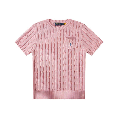 Ralph Lauren Women‘s Cable Knit T-shirt