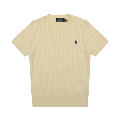 Ralph Lauren Women‘s Cable Knit T-shirt