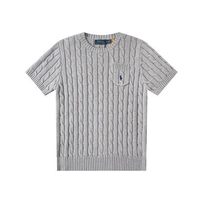 Ralph Lauren Women‘s Cable Knit T-shirt