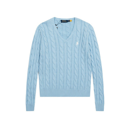 Ralph Lauren Women‘s Cable Knit Cotton Sweater