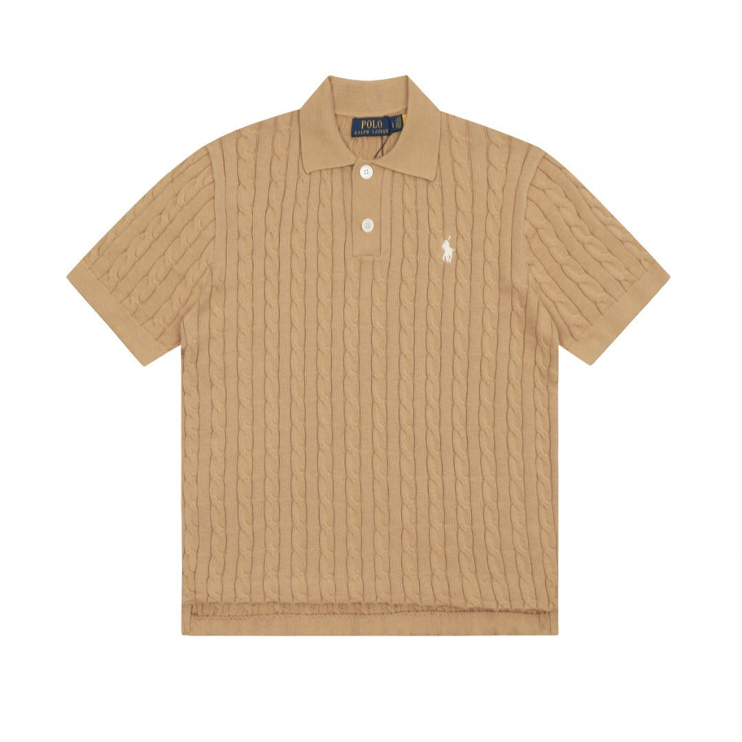 Ralph Lauren Women‘s Cable Knit Polo shirt