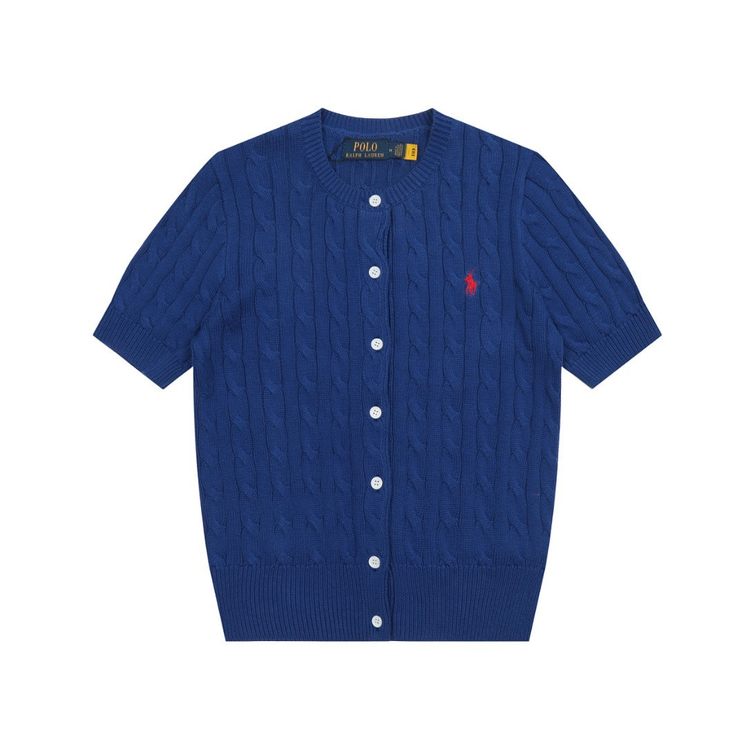 Ralph Lauren Women‘s Knit T-shirt Cardigan