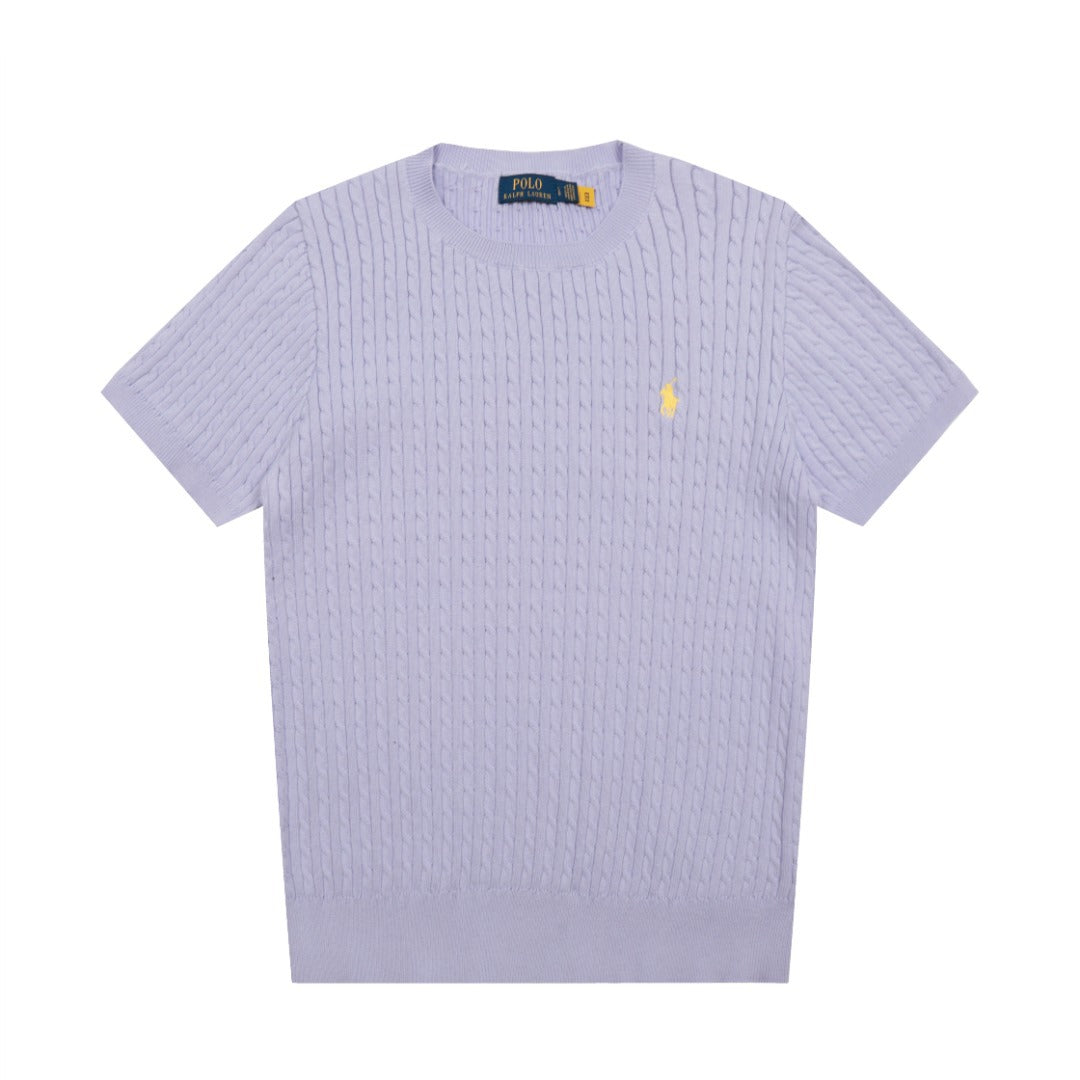 Ralph Lauren Women‘s Cable Knit T-shirt