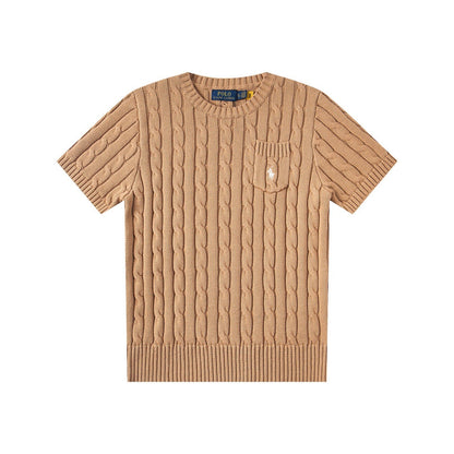 Ralph Lauren Women‘s Cable Knit T-shirt