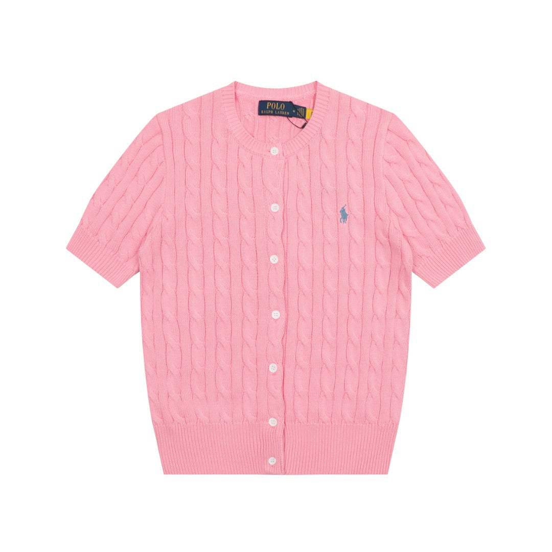 Ralph Lauren Women‘s Knit T-shirt Cardigan