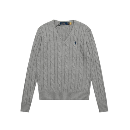 Ralph Lauren Women‘s Cable Knit Cotton Sweater