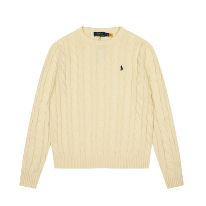 Ralph Lauren Unisex Cable Knit Cotton Sweater