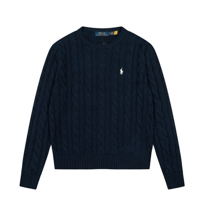 Ralph Lauren Unisex Cable Knit Cotton Sweater