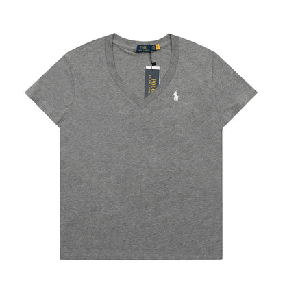 Ralph Lauren Women‘s Cotton V-neck T-shirt