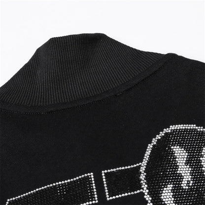 New-2025SS Stand collar sweatshirt