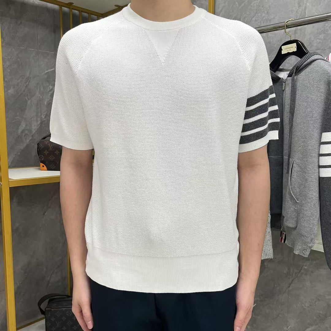 Men's Triangle Crew Neck T-Shirt THOM TREND