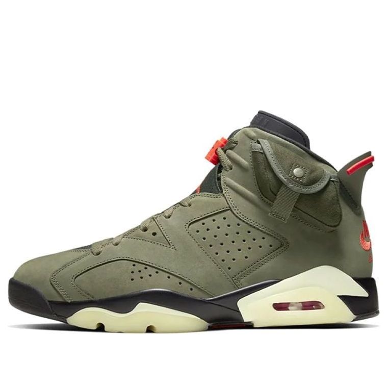 Air Jordan 6 Retro x Travis Scott 'Olive' CN1084-200 - 1